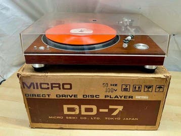Micro Seiki - DD-7 - Originele Doos - MA 505 toonarm - Micro, Nieuw