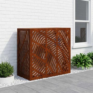 vidaXL Air Conditioner Hoes Roestkleurig 110 x 50 x 105 cm, Verzenden, Nieuw