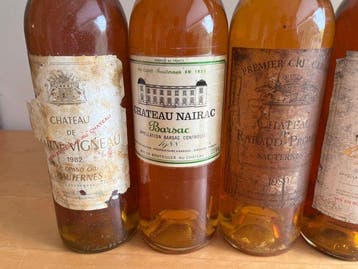 1988 , 1999 Château Nairac , 1982, 1995 Château de Rayne, Collections, Vins