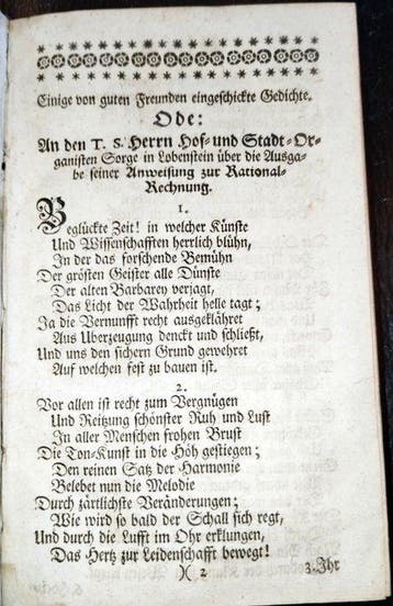 Sorge - Ausführliche und deutliche Anweisung zur