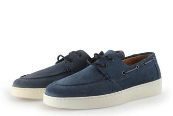 Manfield Bootschoenen in maat 43 Blauw, Manfield, Zo goed als nieuw, Verzenden, Blauw