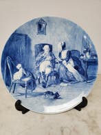 De Porceleyne Fles, Delft - Schotel - Delfts blauw, Antiek en Kunst