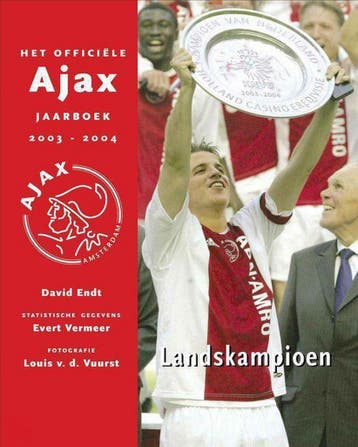 Ajax jaarboek 2003-2004 9789076268606 D. Endt, Verzenden, Zo goed als nieuw, D. Endt