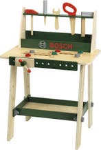 Klein Toys Bosch mini - speelgoed werkbank - 16-delig - hout, Verzenden, Nieuw