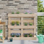 vidaXL Bloembakken voor Euro-pallets 24 pcs Groen 13,5 x 9 x, Tuin en Terras, Verzenden, Nieuw