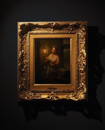 Wilhelmus Jacobus Kerremans (1828-1889) - Brieflezende dame
