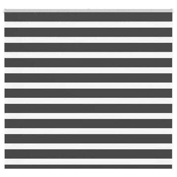 Zebra rolgordijn 165x150cm zwart | Tweede kansje | OP = OP, Verzenden