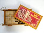 Holz - Bausteinen - Jeu de construction Een oude houten, Antiek en Kunst