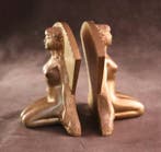 Paar Art Deco - Serre-livres - Bronze