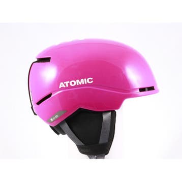 51 52 53 54 55 skihelm/snowboardhelm ATOMIC FOUR JR, pink/gr, Sport en Fitness, Verzenden, Gebruikt, Atomic