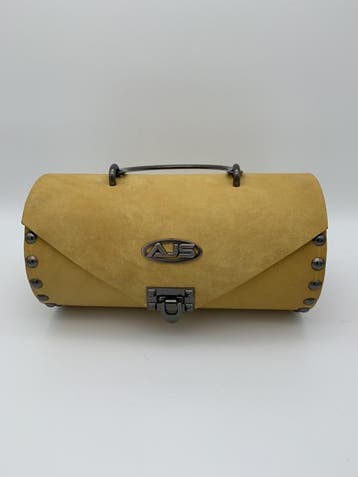 Handtas yellow round handbag, Ophalen of Verzenden