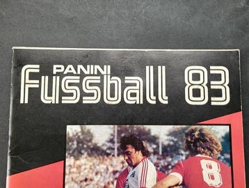Panini Fussball 83 - 1 Album complet - Light Played (LP), Nieuw