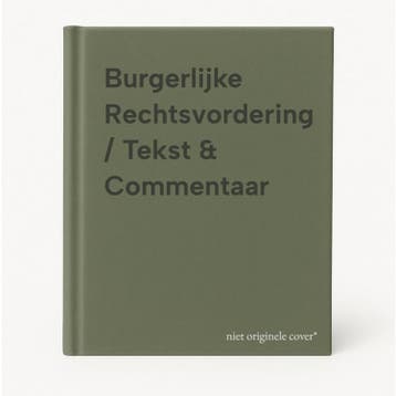 Burgerlijke Rechtsvordering / Tekst & Commentaar, Livres, Science, Verzenden