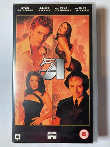 STUDIO 54 (IMPORT WITHOUT DUTCH SUBS) (VHS), Cd's en Dvd's, Gebruikt