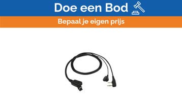 Bieden: Icom EMC-11 Clip Microphone with Earphone for Handh, Ophalen of Verzenden, Nieuw