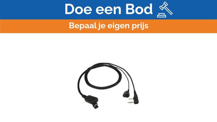 Bieden: Icom EMC-11 Clip Microphone with Earphone for Handh, Sports nautiques & Bateaux, Instruments de navigation & Électronique maritime