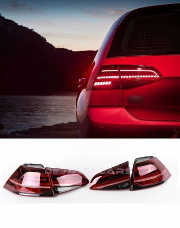 Facelift Dynamische LED Achterlichten voor Volkswagen Golf 7, Ophalen of Verzenden