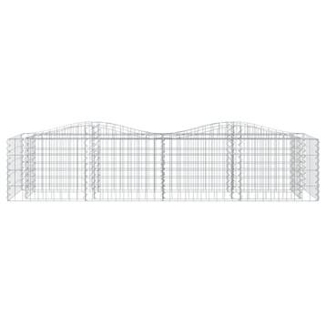 vidaXL Schanskorf gewelfd verhoogd 200x50x50 cm, Tuin en Terras, Verzenden, Nieuw