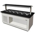 Verwarmd Buffet | PREMIUM LINE | Wit/Graniet | 5x 1/1 GN |, Verzenden, Nieuw in verpakking