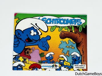 Nintendo NES - Les Schtroumpfs - FRA - Manual, Consoles de jeu & Jeux vidéo, Verzenden