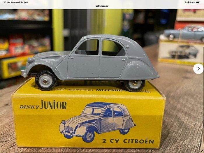Dinky Junior 1:43 - Modelauto - Citroën 2 CV, Hobby en Vrije tijd, Modelauto's | 1:5 tot 1:12