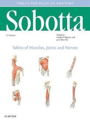 Sobotta Tables of Muscles, Joints and Nerves, English/Latin, Boeken, Verzenden, Zo goed als nieuw, Jens Waschke