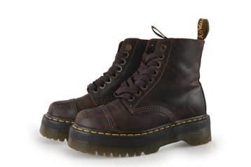 Dr. Martens Laarzen in maat 38 Bruin, Kleding | Dames, Hoge laarzen, Bruin, Verzenden, Dr. Martens