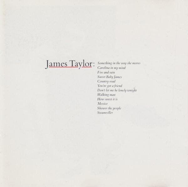 James Taylor - Greatest Hits, CD & DVD, CD | Pop, Envoi