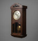 Regulateur wandklok - Antique German Wall Clock - Hout,
