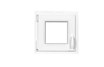 PVC raam draai b37xh37 cm Wit, Ophalen of Verzenden, Gevelraam of Ruit