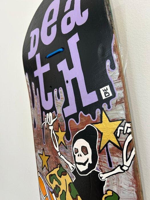 eR.B. -  Death, Antiquités & Art, Art | Peinture | Moderne