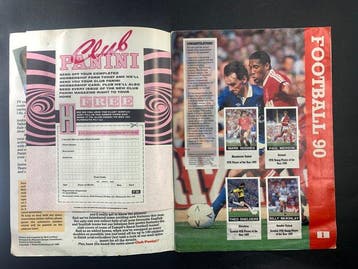1989/90 Panini Original Sticker Album Football 90 -, Verzamelen, Nieuw