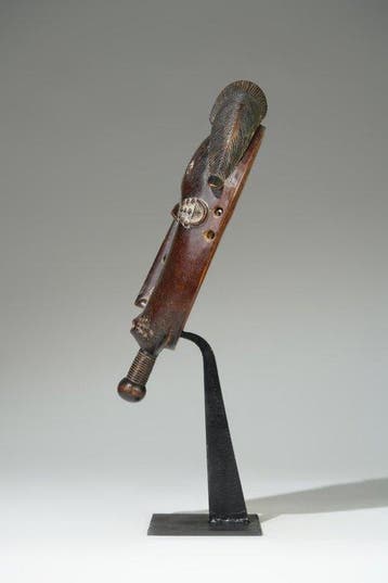 Een houten masker - Baule - Ivoorkust (Zonder minimumprijs)