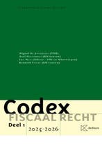 Codex fiscaal recht 2025-2026 9789048652181, Verzenden, Zo goed als nieuw, Miguel De Jonckheere
