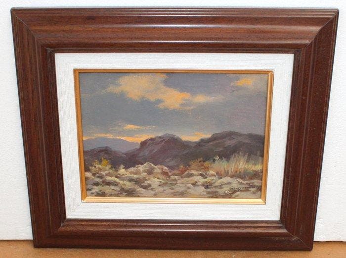 Miguel Martínez Verchili (1898-1989) - Horizonte sereno, Antiek en Kunst, Kunst | Schilderijen | Klassiek