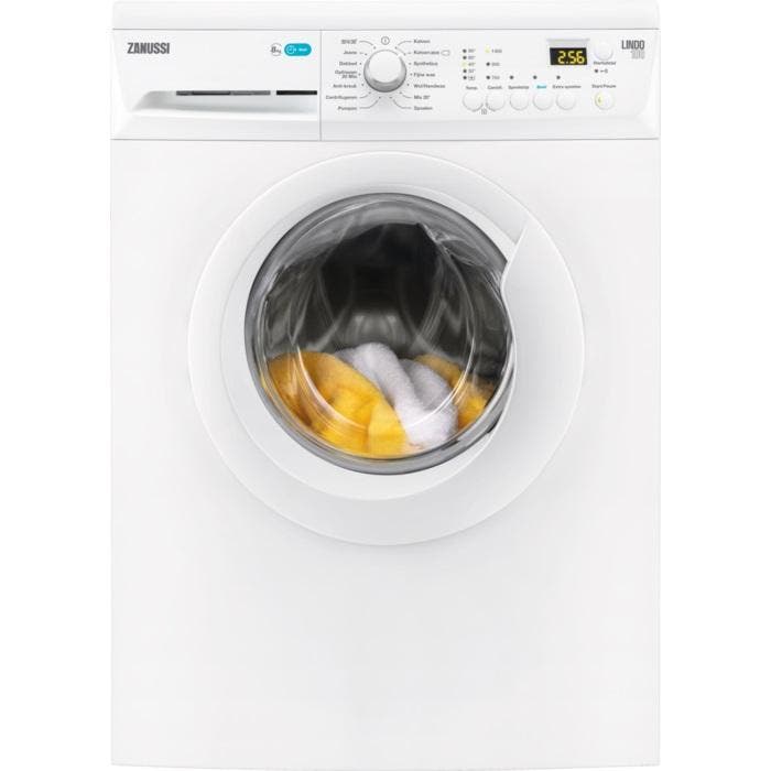 Zanussi ZWF8141NW - Wasmachine - 8 kg - 1400 tpm - Met, Elektronische apparatuur, Wasmachines, Ophalen of Verzenden