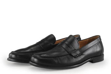 Manfield Loafers in maat 43 Zwart, Kleding | Heren, Schoenen, Loafers, Manfield, Verzenden, Zwart