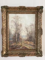 Johan Meijer (1885-1970) - Landschap met berken