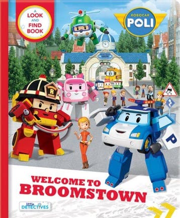 Robocar Poli: Welcome to Broomstown! A Look and Find Book, Verzenden, Gelezen