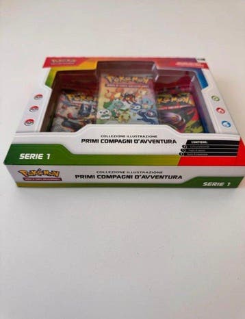 Pokémon - 1 Box - First Partner Illustration Collection, Hobby en Vrije tijd, Verzamelkaartspellen | Pokémon, Nieuw