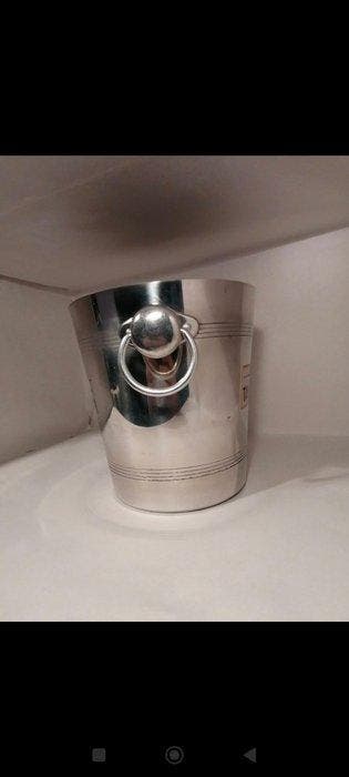 Taittinger - Champagne koeler - Staal - Champagnekoeler, Antiek en Kunst, Antiek | Meubels | Tafels