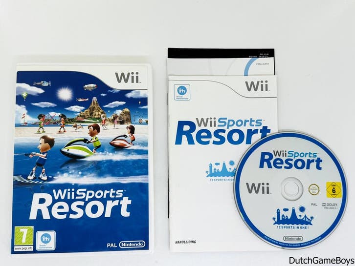 Nintendo Wii - Wii Sports Resort - HOL, Games en Spelcomputers, Games | Nintendo Wii, Gebruikt, Verzenden