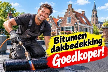 BITUMEN DAKBEDEKKING: DEZE MAAND (max 49%) GOEDKOPER !, Doe-het-zelf en Bouw, Nieuw, Overige typen