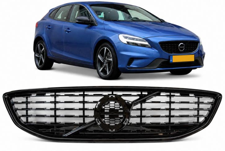 Grill | geschikt voor Volvo V40 | 2017-2020 | R-design | gla, Auto-onderdelen, Carrosserie, Nieuw, Volvo, Verzenden