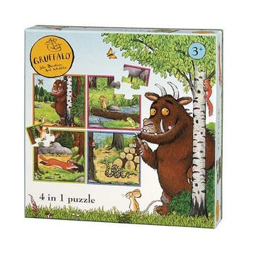 Gruffalo 4- In 1 Puzzel, Verzenden, Nieuw