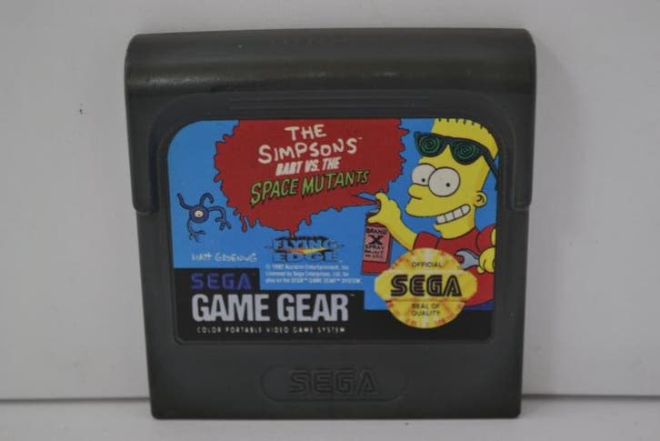 The Simpsons - Bart VS. The Space Mutants (GG), Games en Spelcomputers, Games | Sega