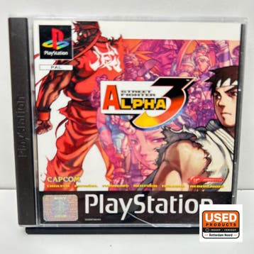 PS1 - Street Fighter Alpha 3, Verzenden, Gebruikt