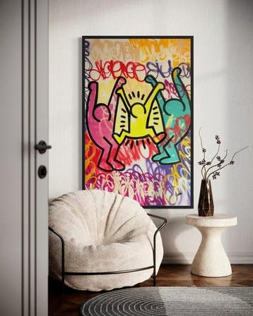 Gunnar Zyl - Family / Keith Haring & Zyl XXL