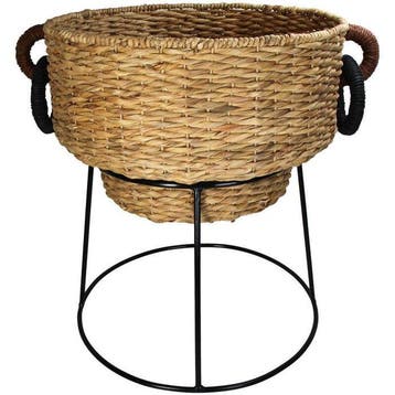 Vaas - IJzer, Rattan