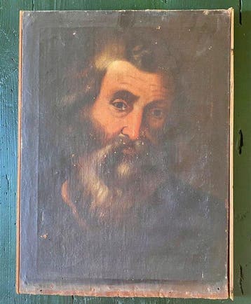 Italiaanse school (XIX) - Ritratto di uomo barbuto